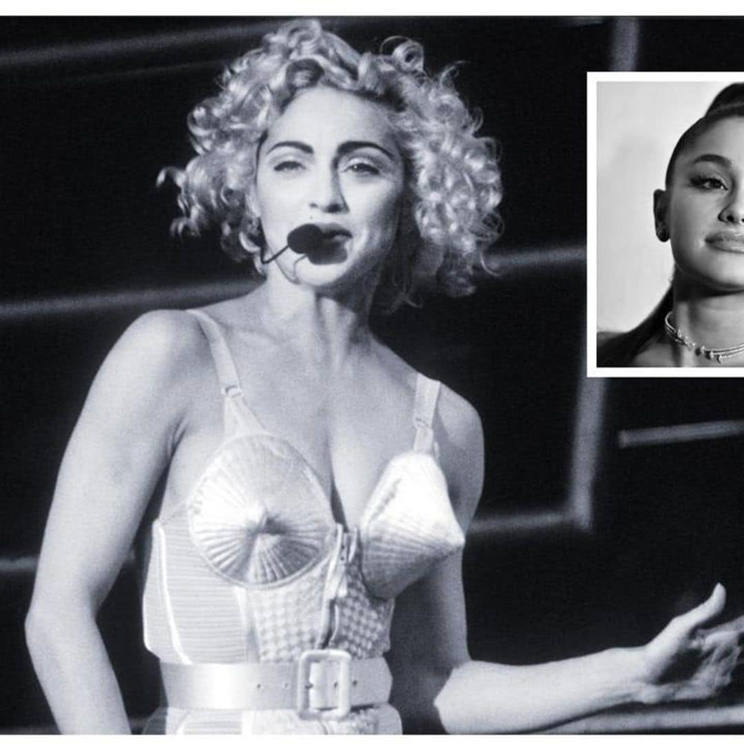 Ariana Grande channels Madonna’s cone bra for RuPaul’s Drag Race