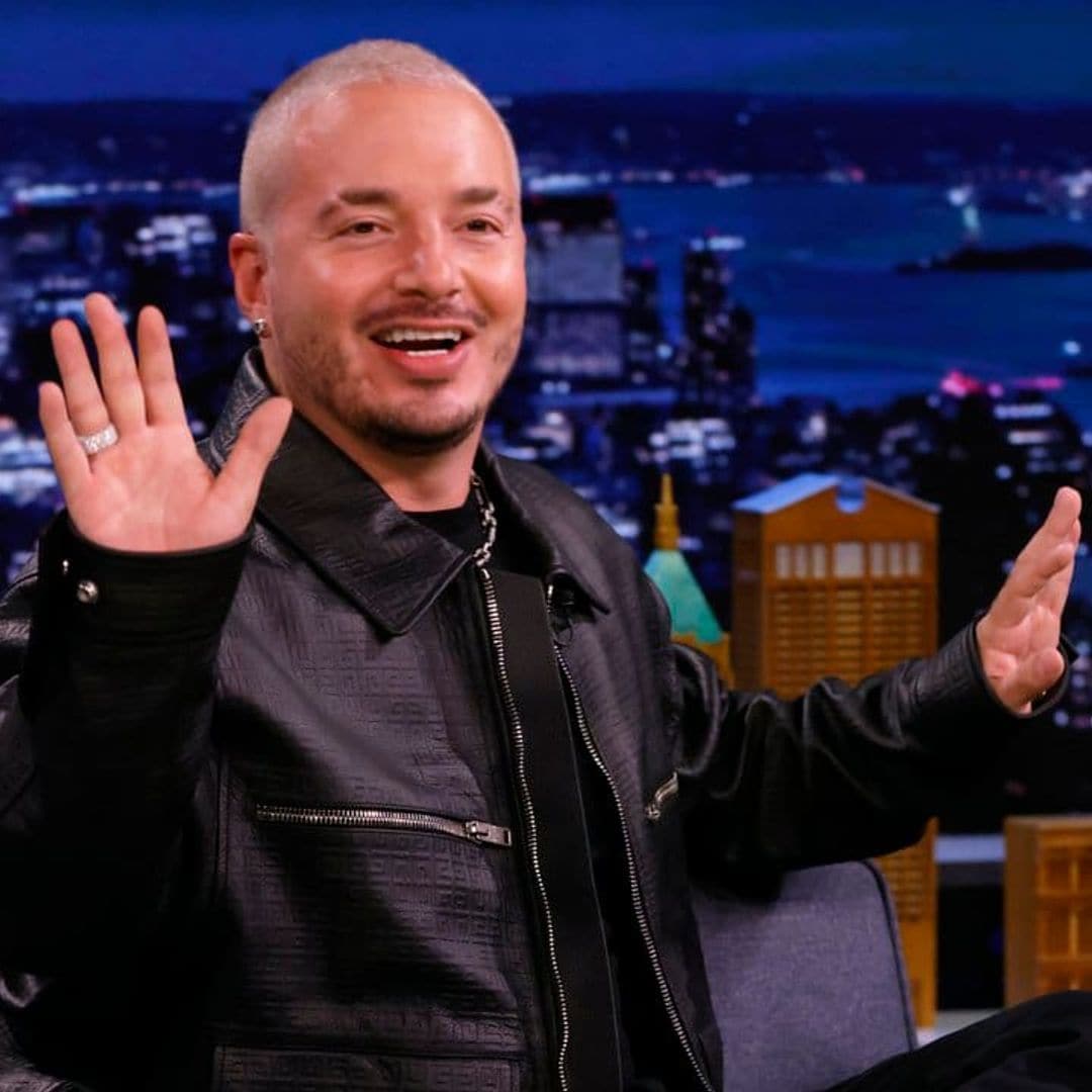 J Balvin shares the first image alongside his son