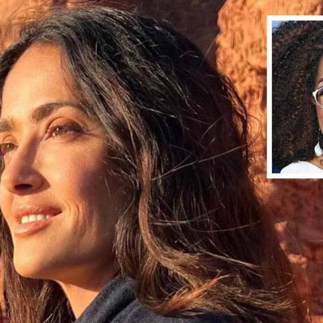 Salma Hayek and Oprah Winfrey visit Jordan at the same time