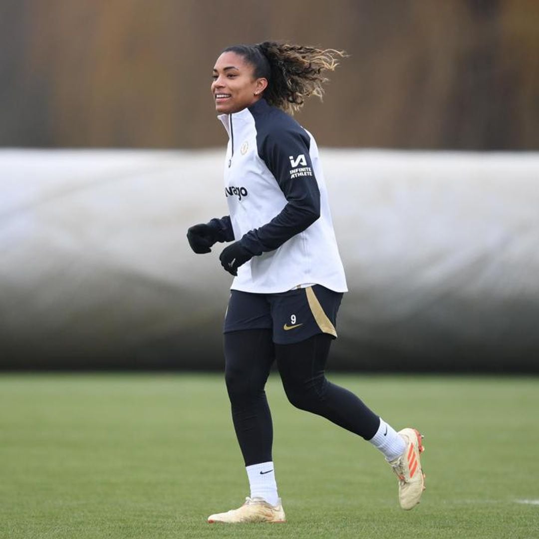 Soccer star Catarina Macario is back at training with Chelsea FC