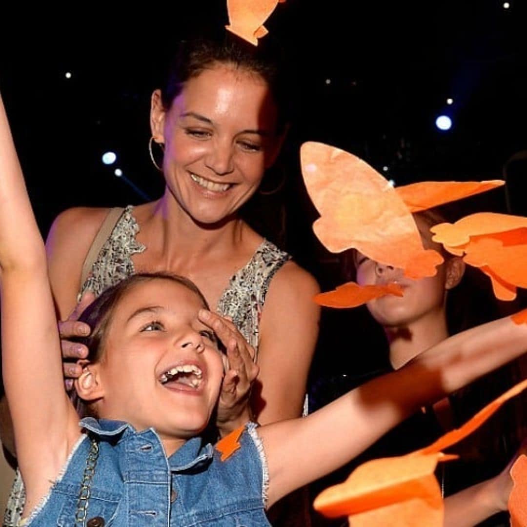 Katie Holmes shares cute photo of Suri making cupcakes along with her empowering message for girls everywhere