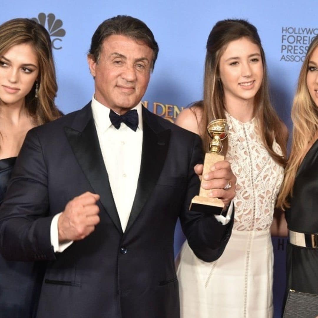 Sylvester Stallone's daughters say their dad isn't as tough as you think