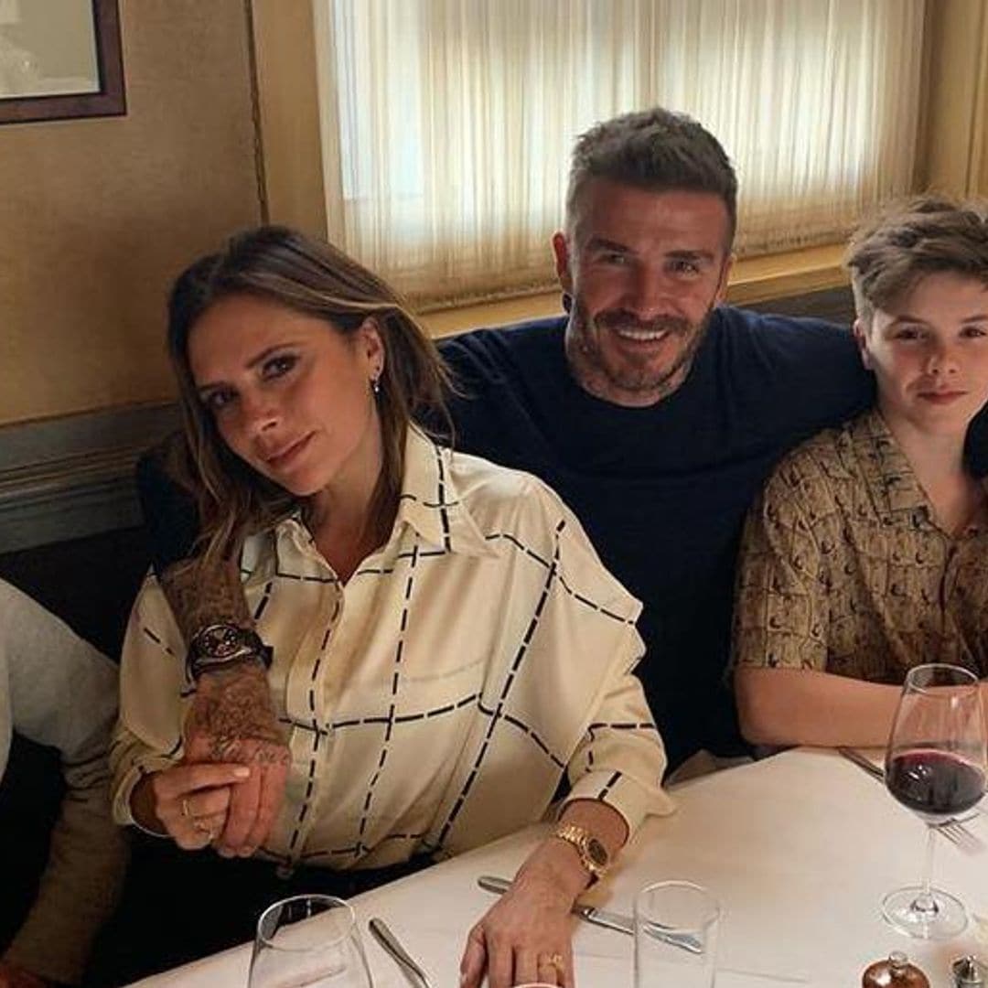 David Beckham talks family values