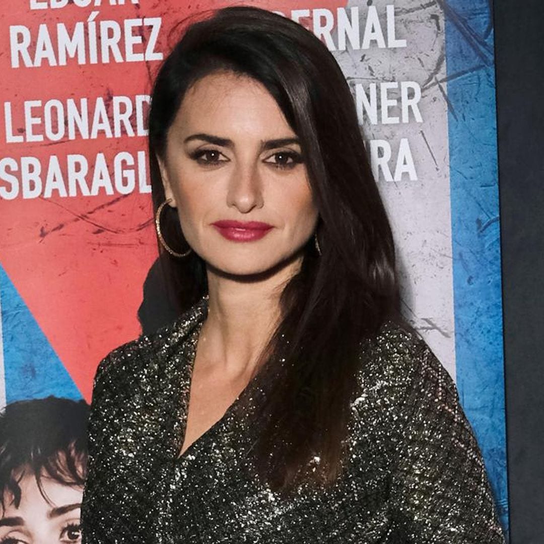 Penelope Cruz stuns in sparkly jumpsuit at Wasp Network premiere