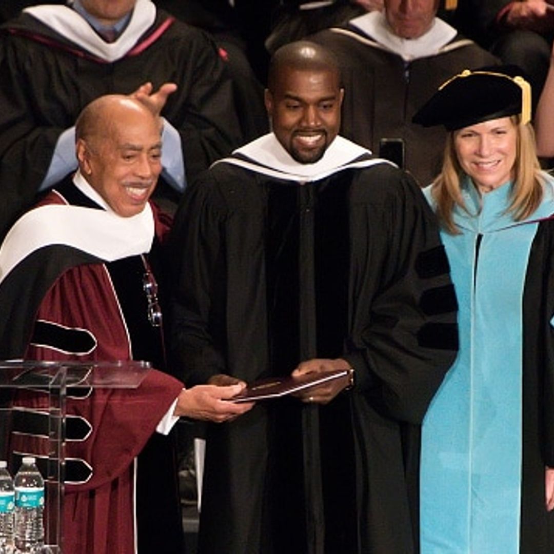 College dropout Kanye West receives honorary doctorate in Chicago