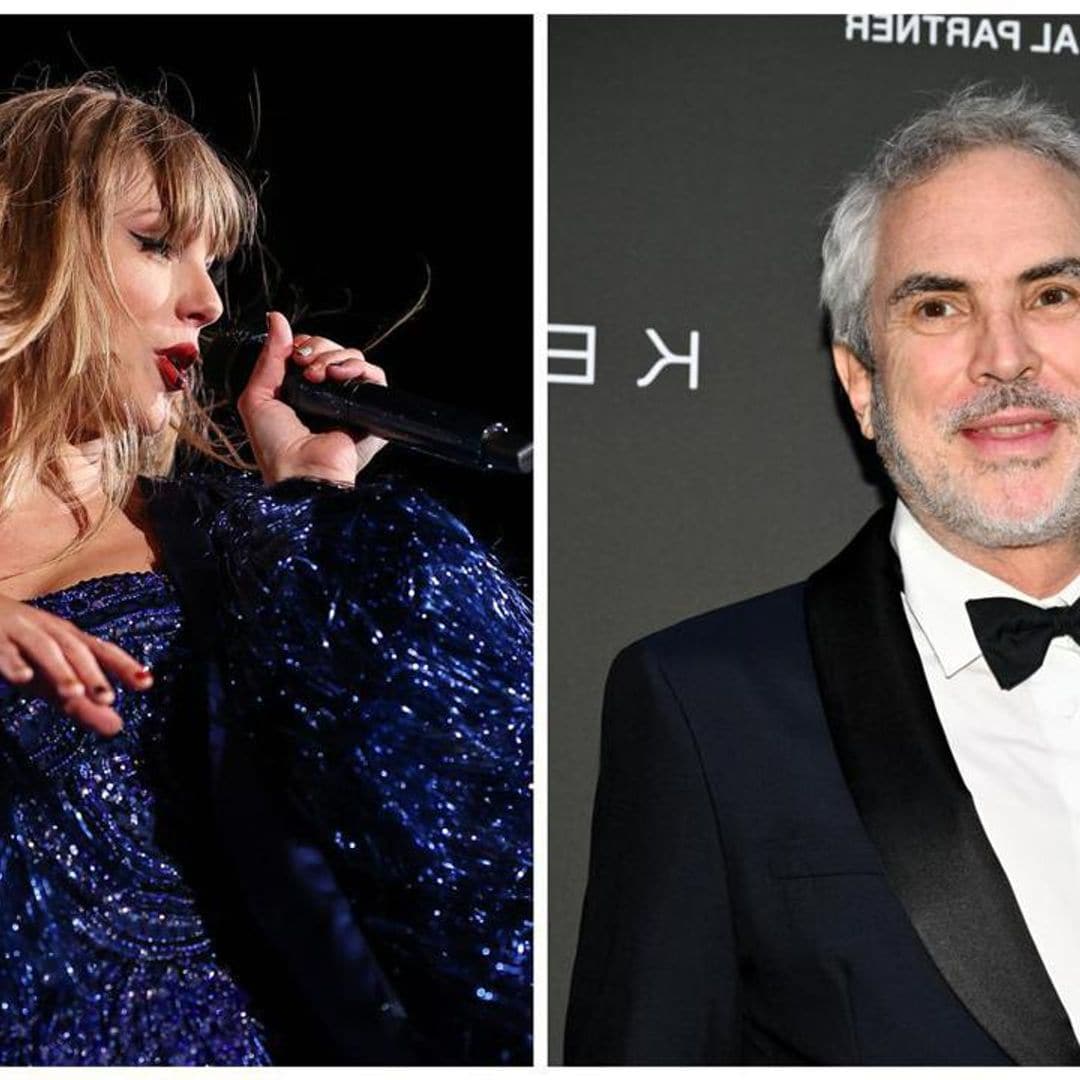 Taylor Swift welcomed Alfonso Cuarón backstage after her concert in Mexico