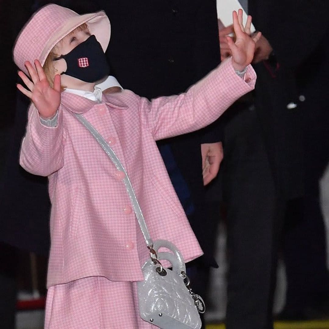 Princess Gabriella of Monaco, 6, steps out in head-to-toe Dior