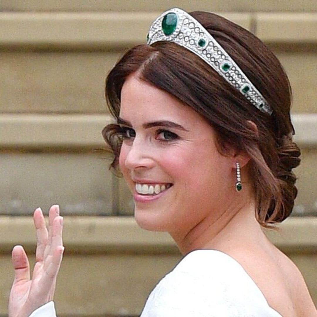 Zac Posen shares never-before-seen photo of Princess Eugenie in her second wedding gown