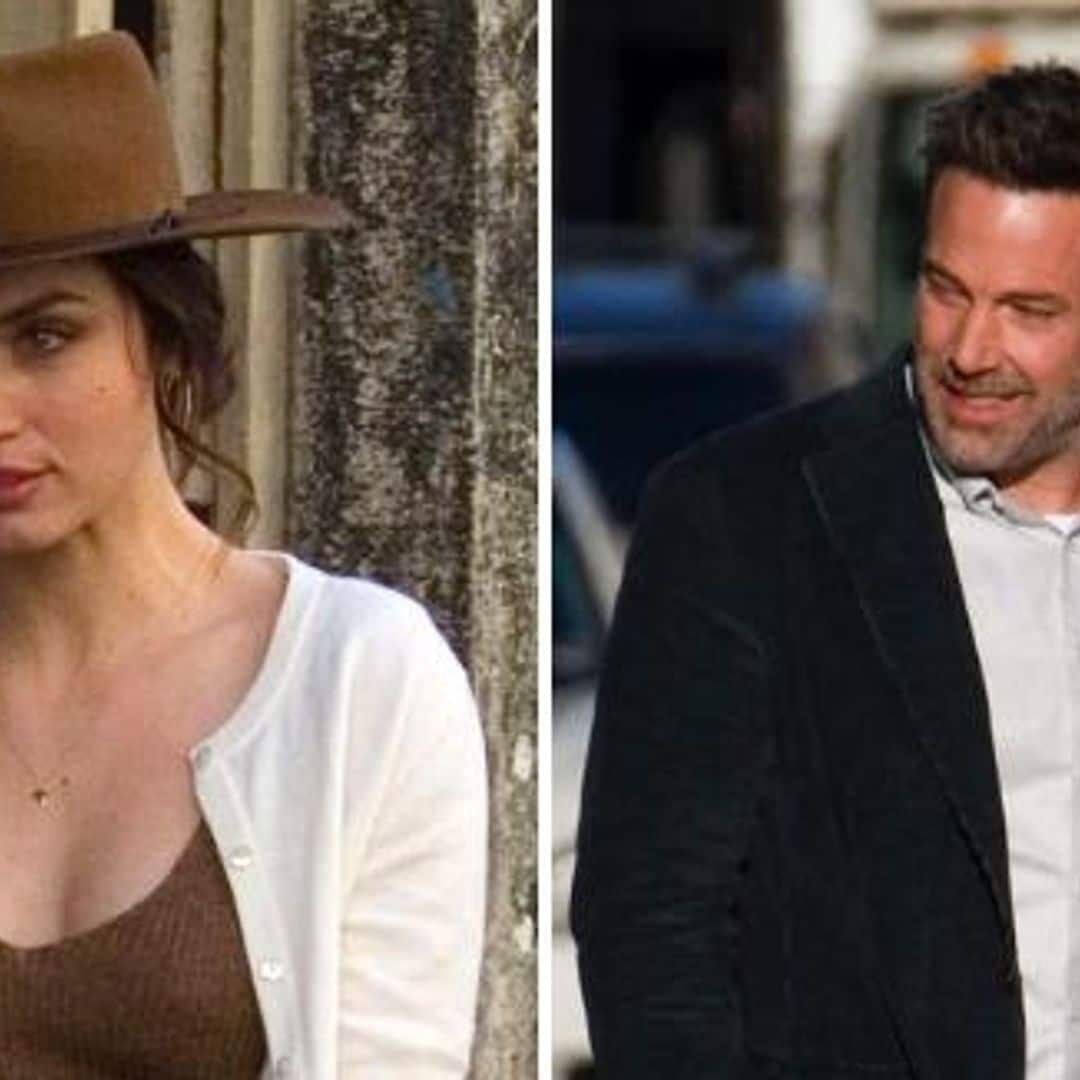 Ana de Armas gets to work filming with Ben Affleck after Bradley Cooper romance reports