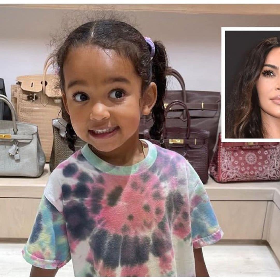 Kim Kardashian catches Chicago West trying to steal her purse