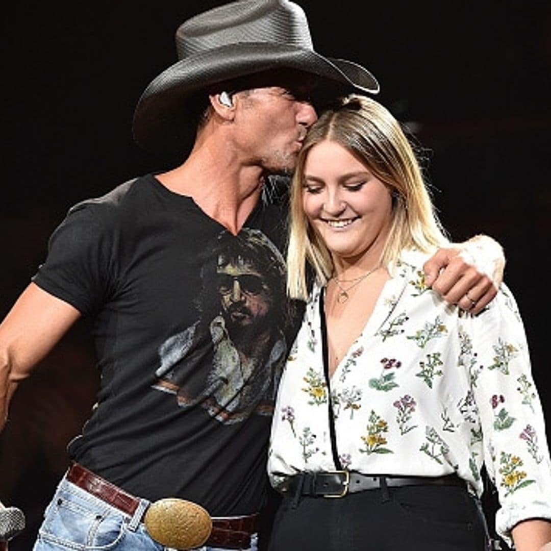 Tim McGraw dedicates song to daughter Gracie as she heads to college