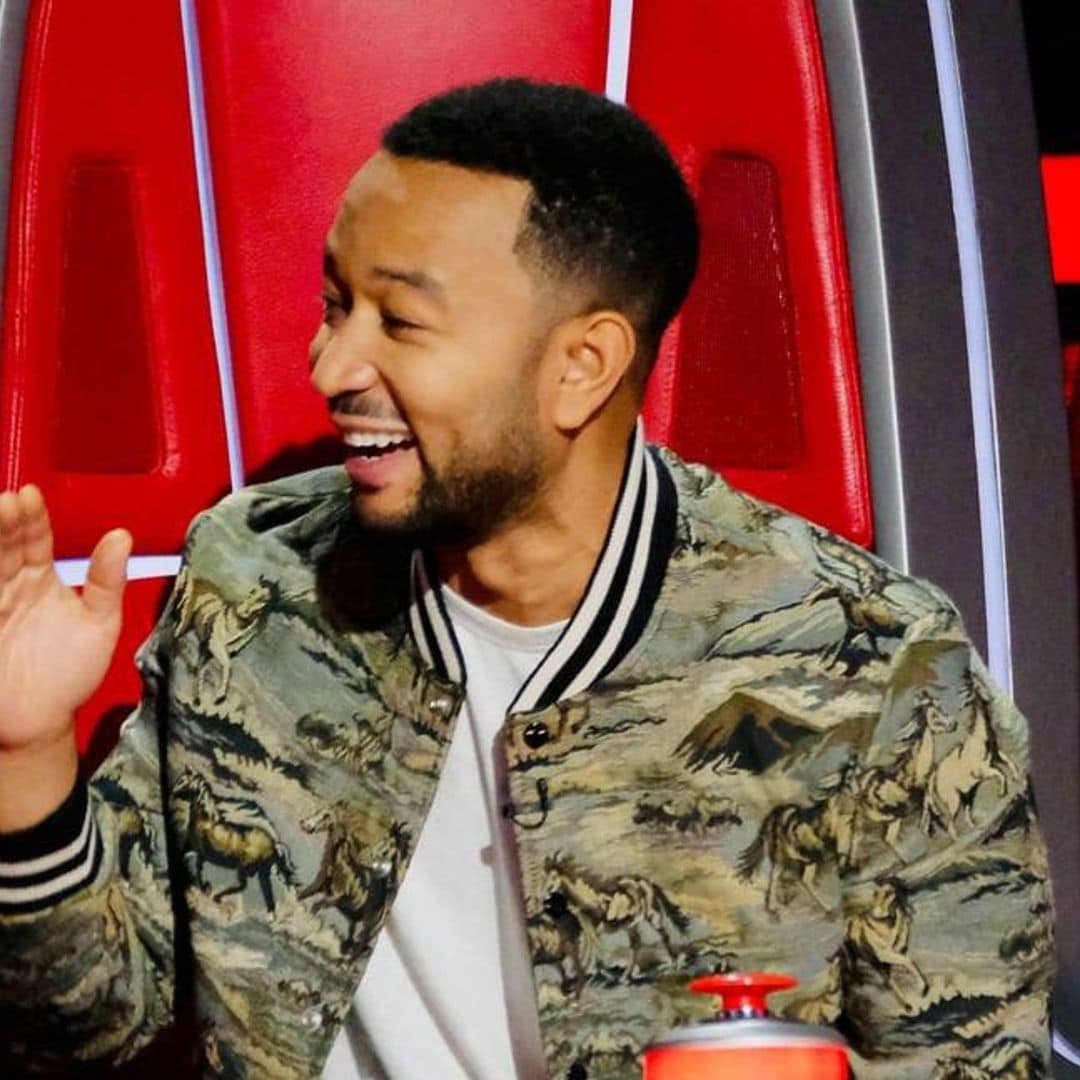 John Legend gets emotional after ‘Voice’ contestant dedicates song to him and Chrissy Teigen