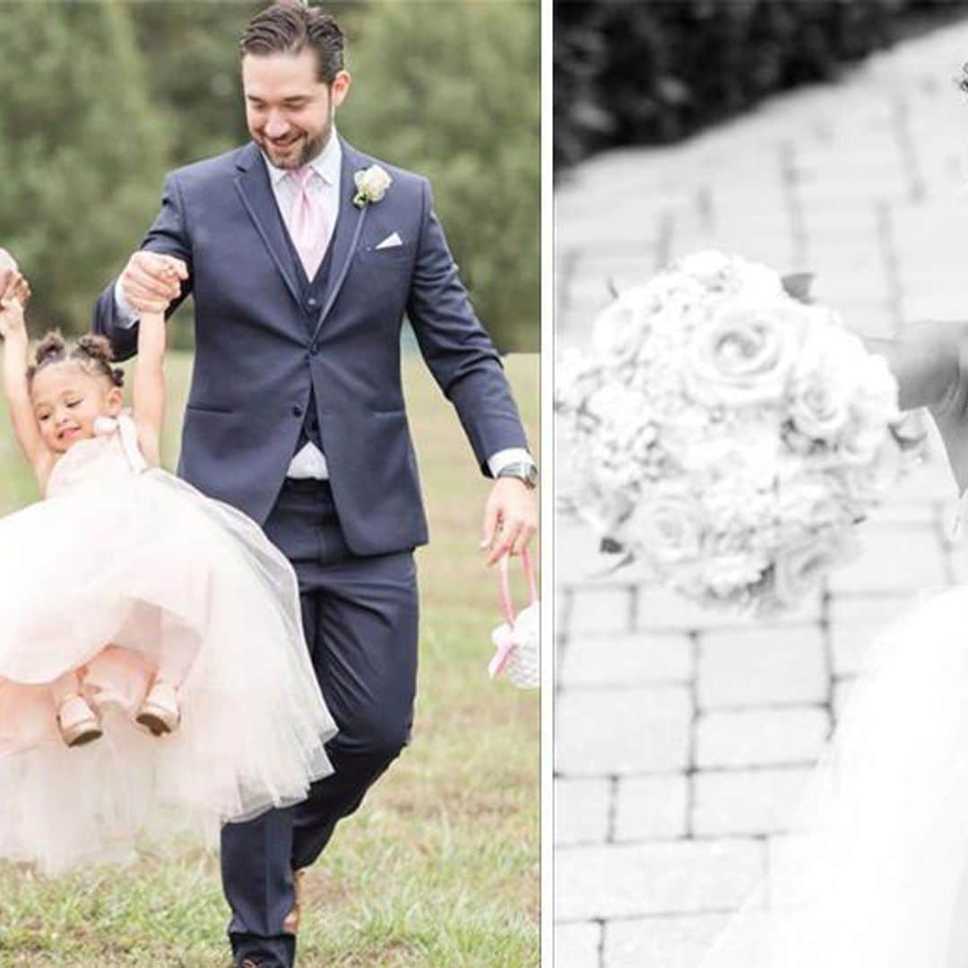 Serena Williams' daughter Alexis Olympia steals the show as adorable flower girl