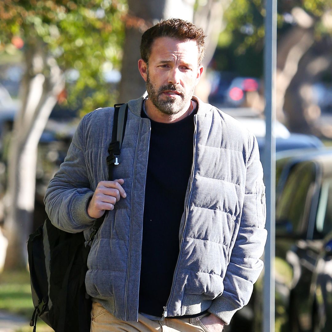 Ben Affleck smiles on his way to work amidst Jennifer Lopez's relationship woes