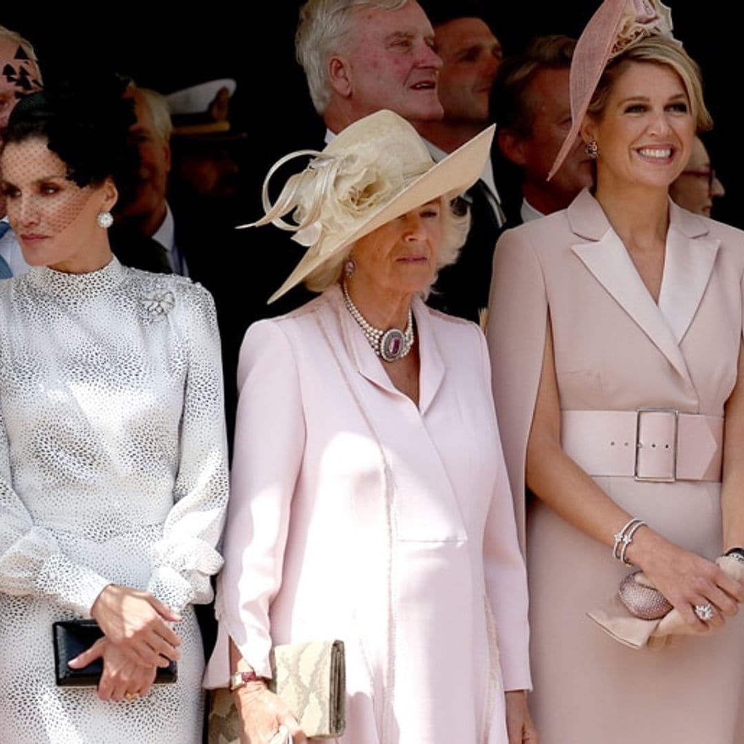 Queen Letizia and Queen Maxima head to the UK for The Order of the Garter