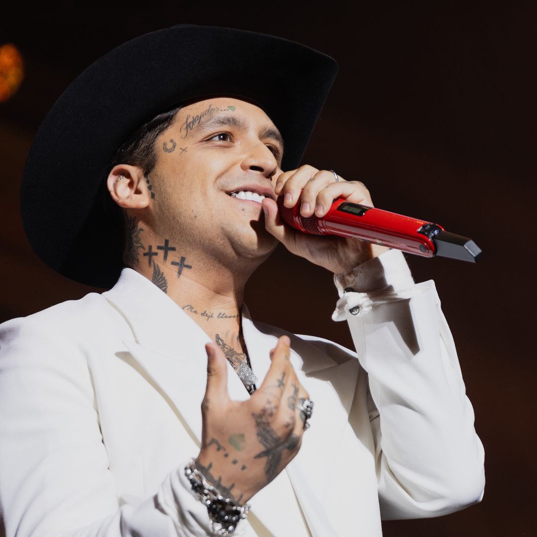 Christian Nodal sings with Andrea Bocelli in Italy; Angela Aguilar reacts