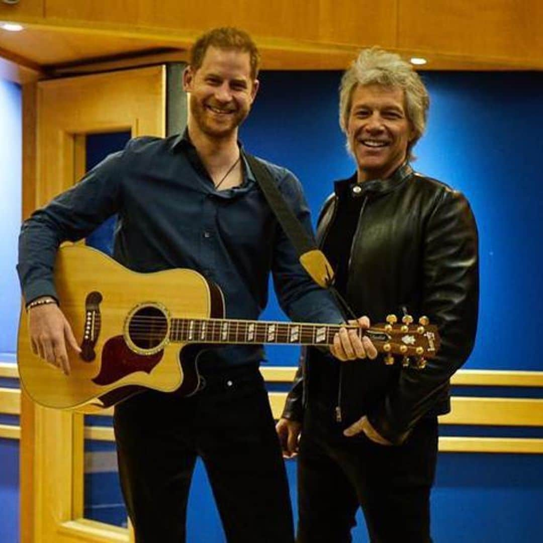 Prince Harry releases single with Bon Jovi - listen now!