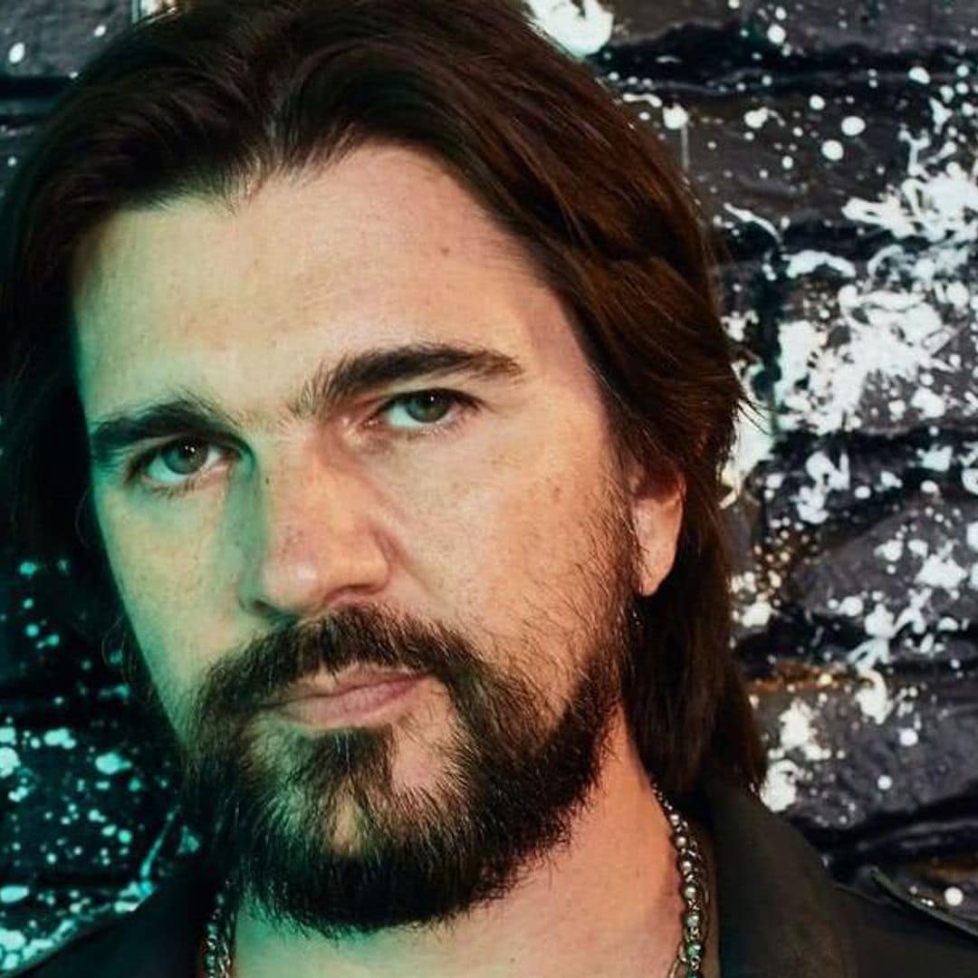 Colombian rockstar Juanes gets his hair done by 14-year-old daughter