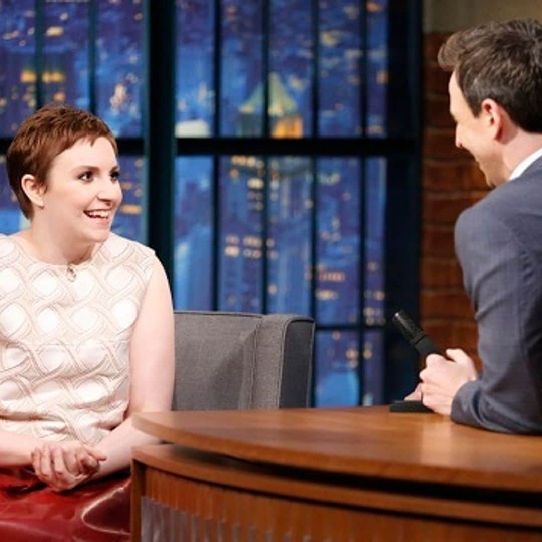 Lena Dunham (once again) chops off hair into a pixie cut