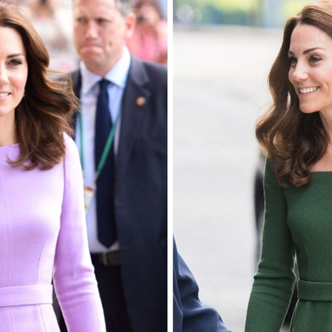 Kate Middleton cleverly recycled one of her favorite dresses and nailed the look