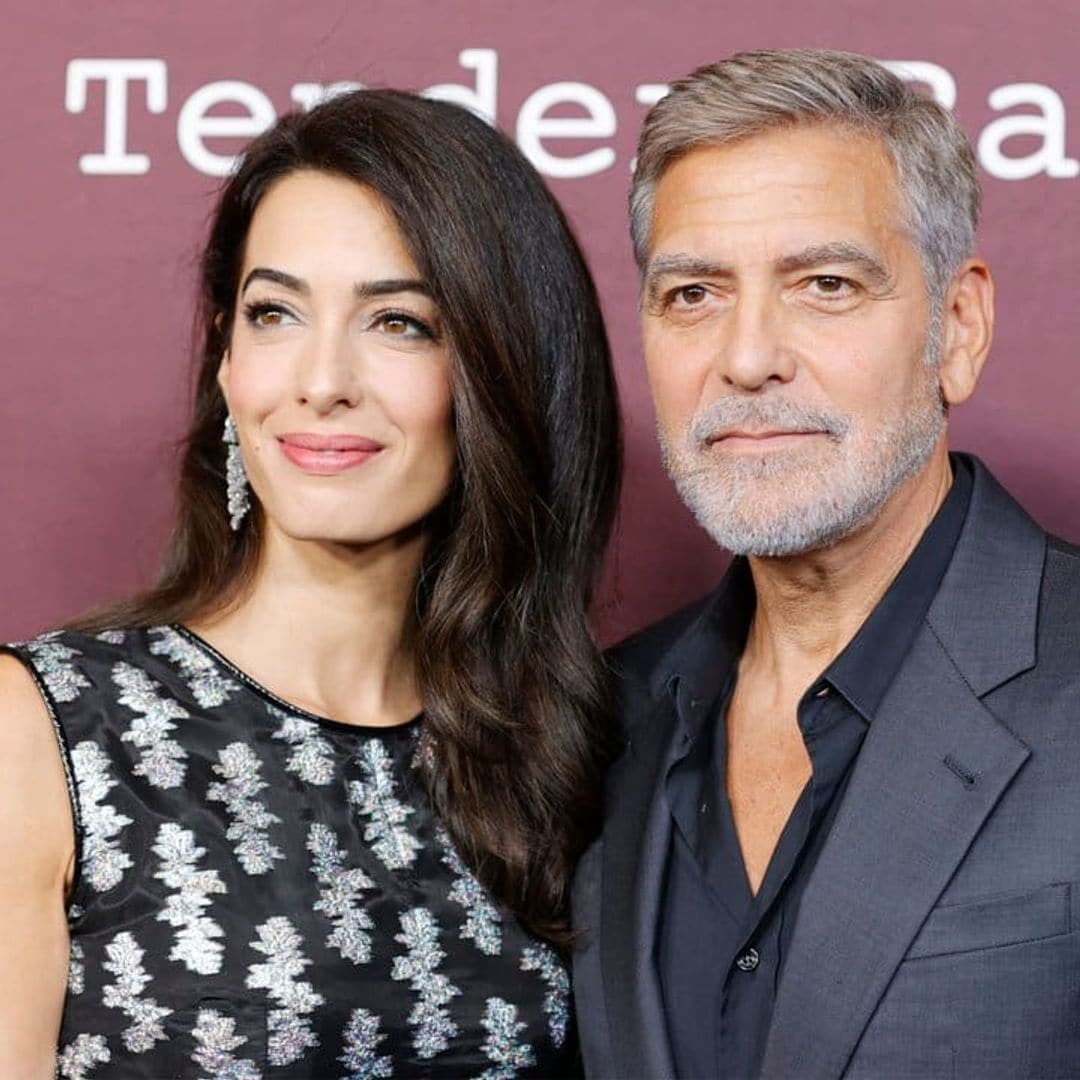 George and Amal Clooney walked the red carpet together for the actor’s new film