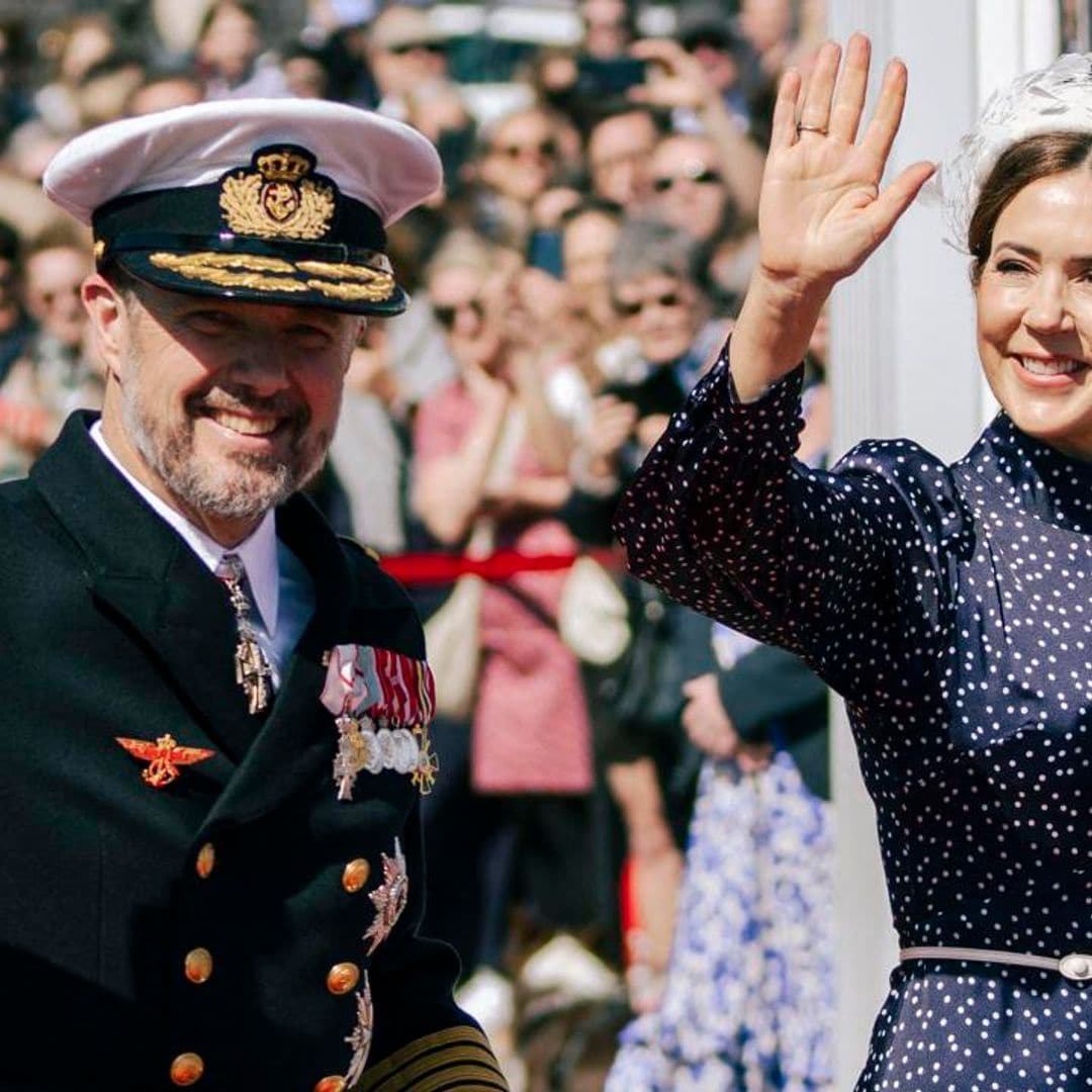 Queen Mary and King Frederik continue royal tradition