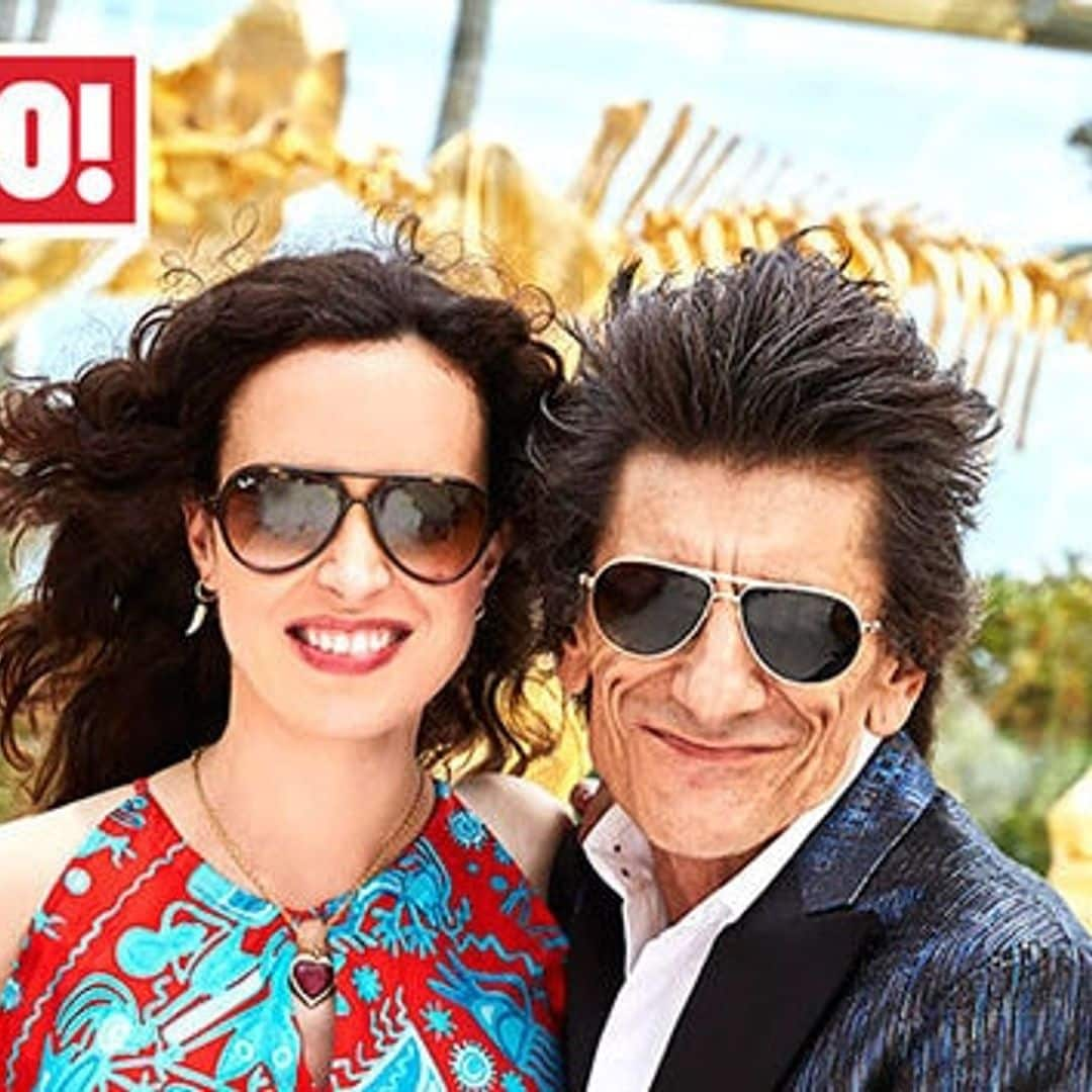 Ronnie Wood exclusively shares his excitement at becoming a father again