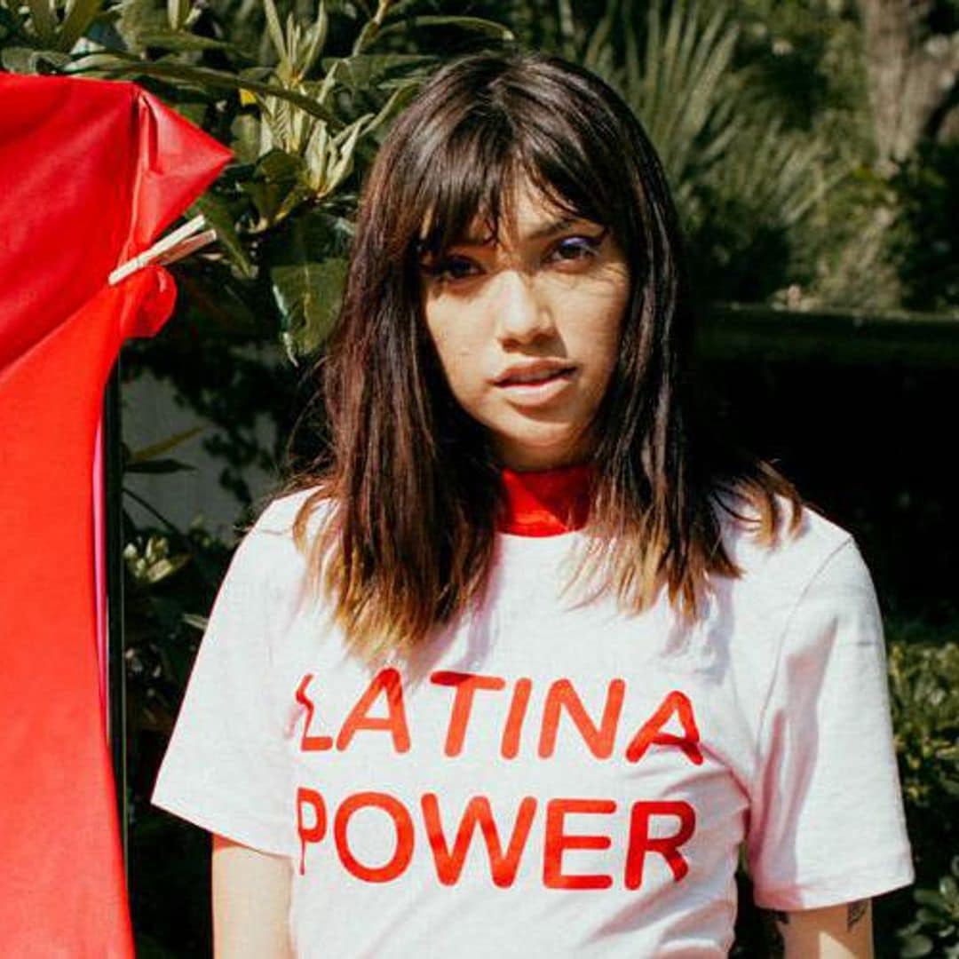 Meet the designer behind the Latina Power t-shirts celebrities are wearing on Latina Equal Pay Day