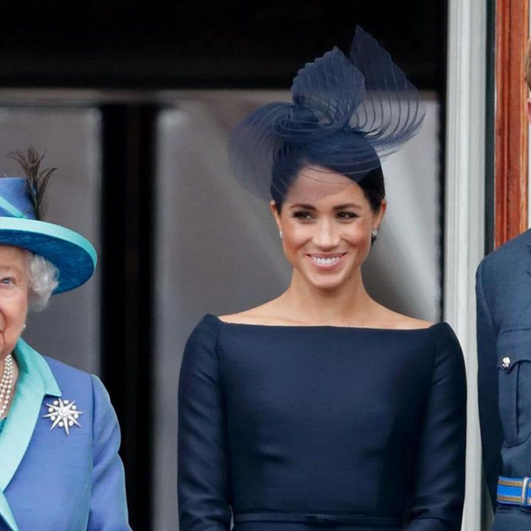 Meghan Markle and Prince Harry visit Queen Elizabeth ahead of Invictus Games