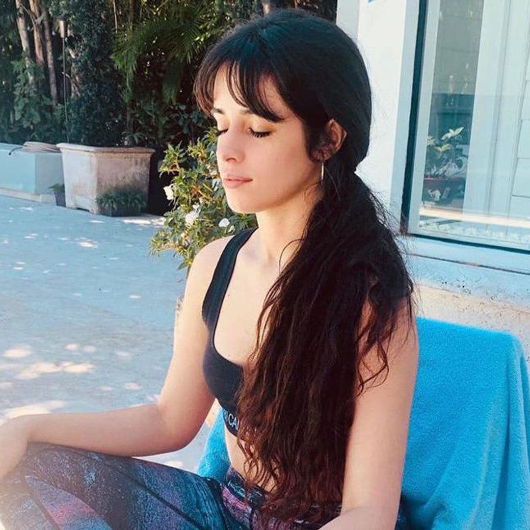 Camila Cabello shares photo of how she’s keeping calm in these troubling times