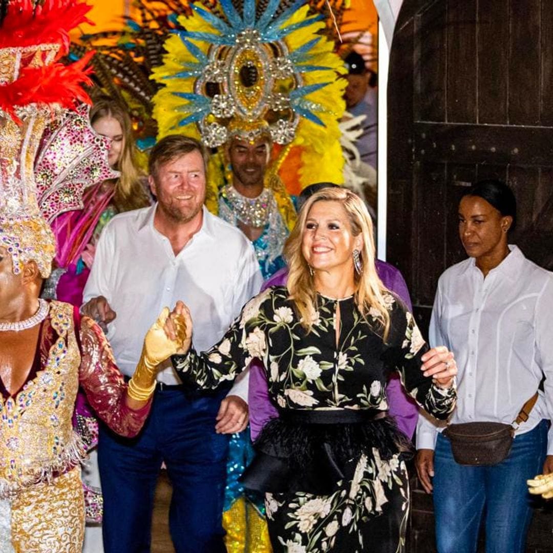 You have to watch Queen Maxima and King Willem-Alexander dance in Aruba