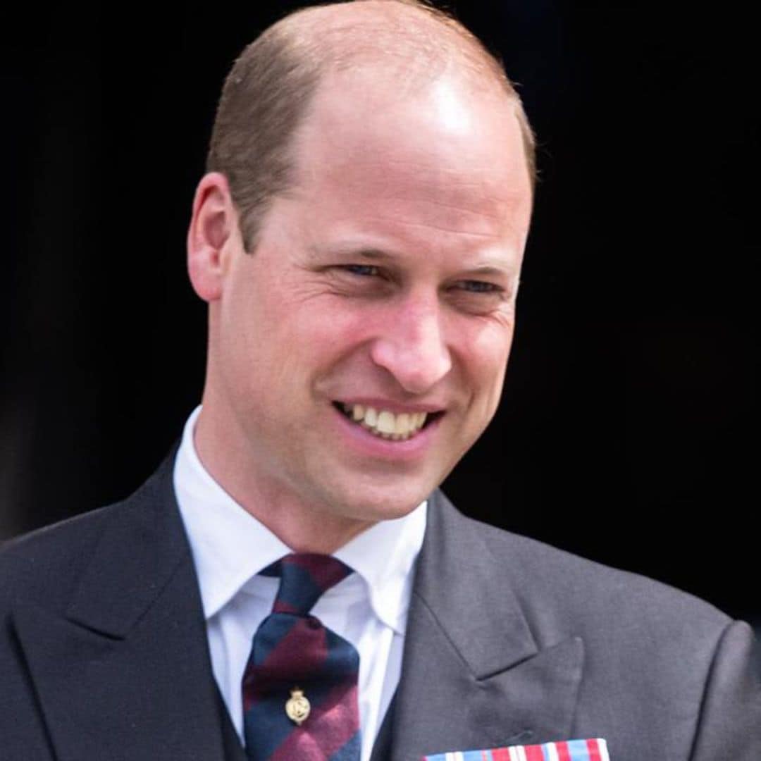 Prince William spotted selling magazines on the streets of London