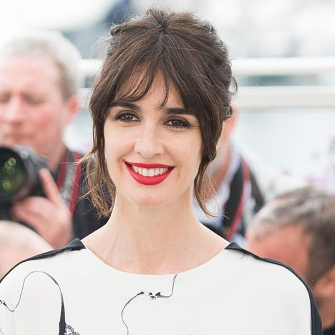 Paz Vega stuns with lingerie on the outside at Cannes