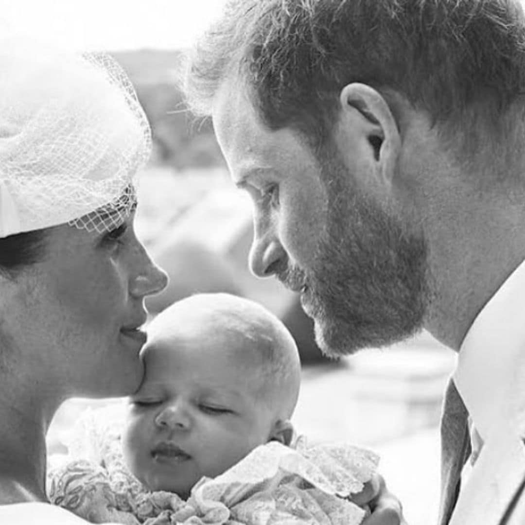 Meghan Markle and Prince Harry christen Archie Harrison in special gown - See photos!