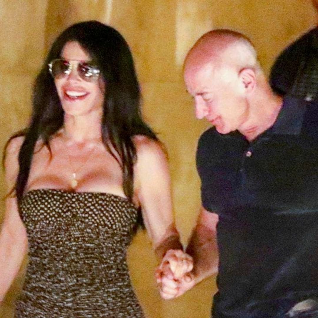 Lauren Sanchez and Jeff Bezos spotted out for dinner in Malibu