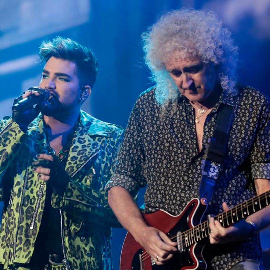 Adam Lambert and Queen honor Freddie Mercury in a performance of a song recorded 30 years ago