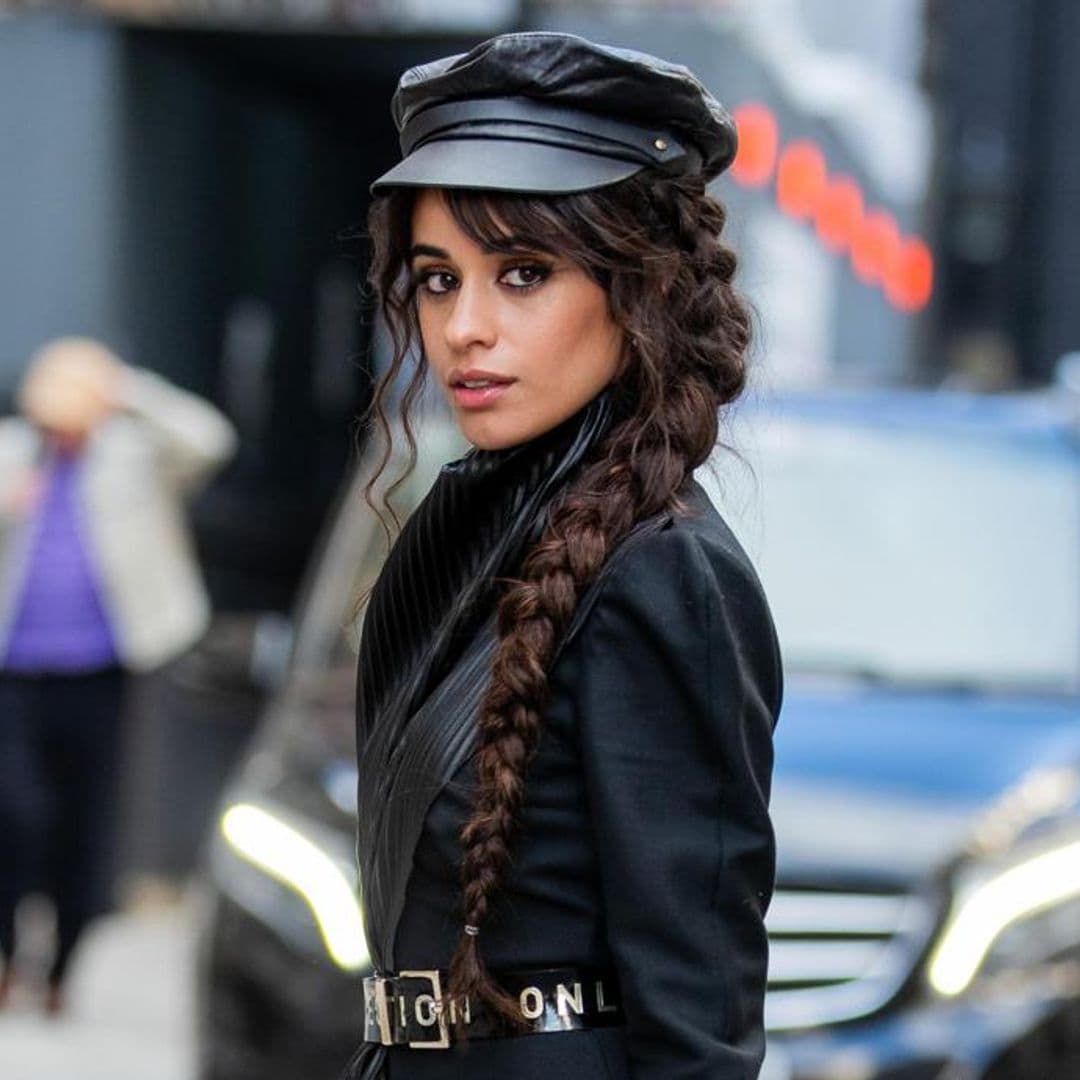 Camila Cabello turns London into her own private catwalk - but she's freezing!