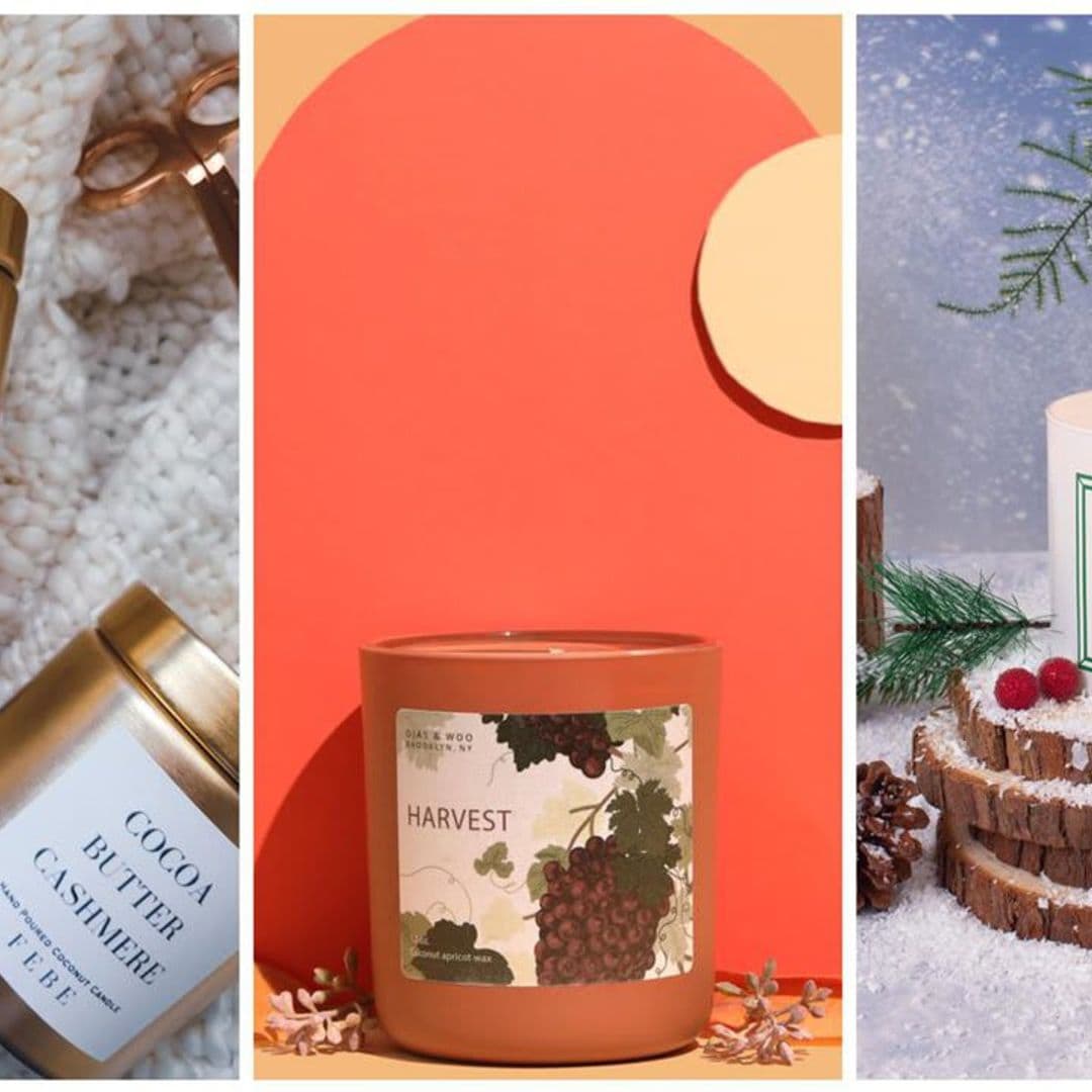 Our curated selection of candles to make your home smell like the Holidays