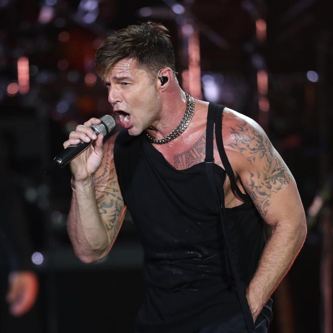 Ricky Martin bares it all in throwback tour video