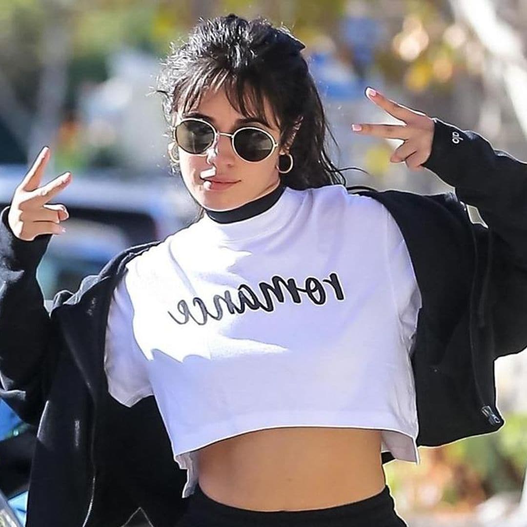 Camila Cabello spots a photographer as she exits car – what happens next is hilarious!