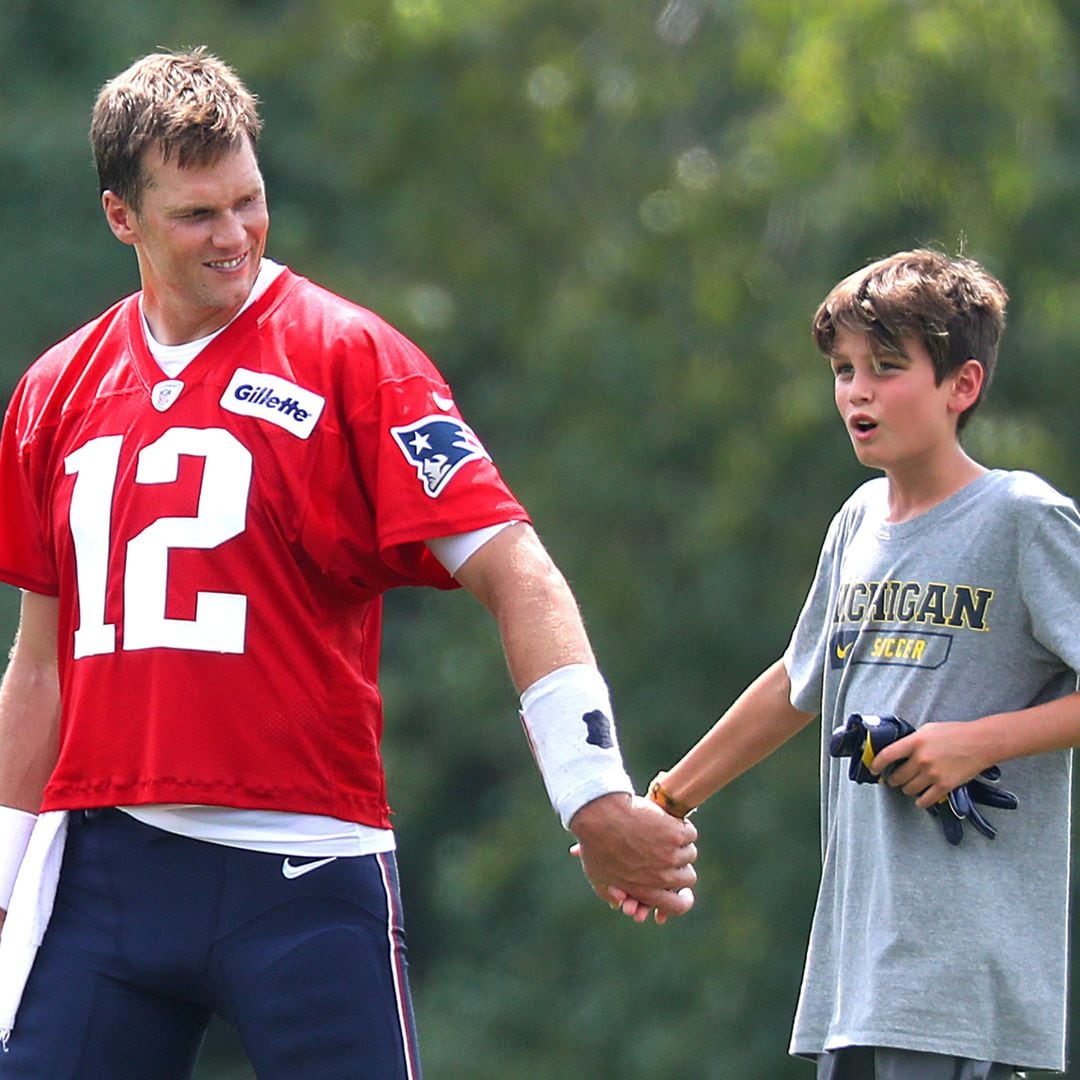 Tom Brady celebrates his VERY TALL son Jack's 17th birthday and shares his least favorite thing about him