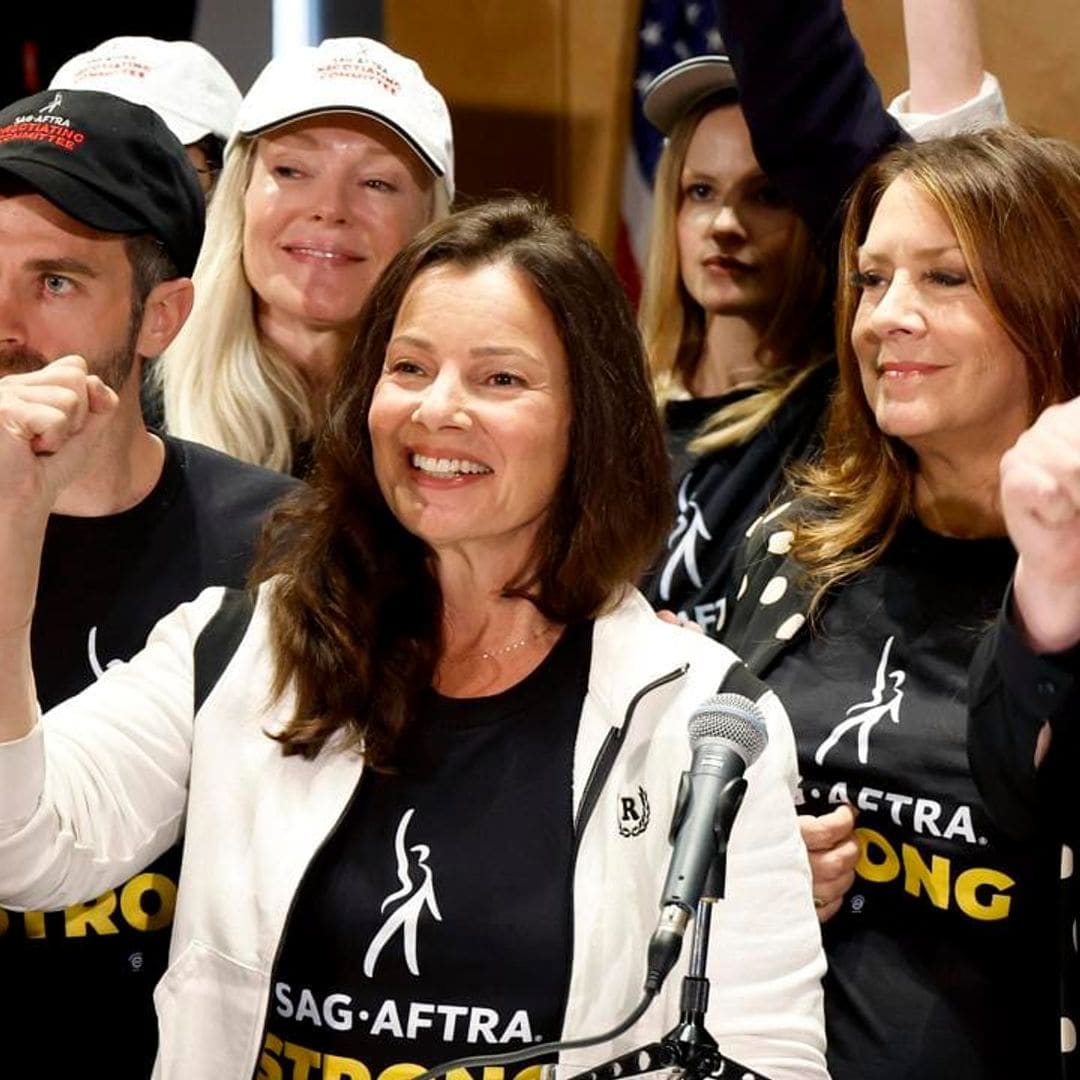 What did George Clooney tell Fran Drescher after the SAG-AFTRA strike ended?