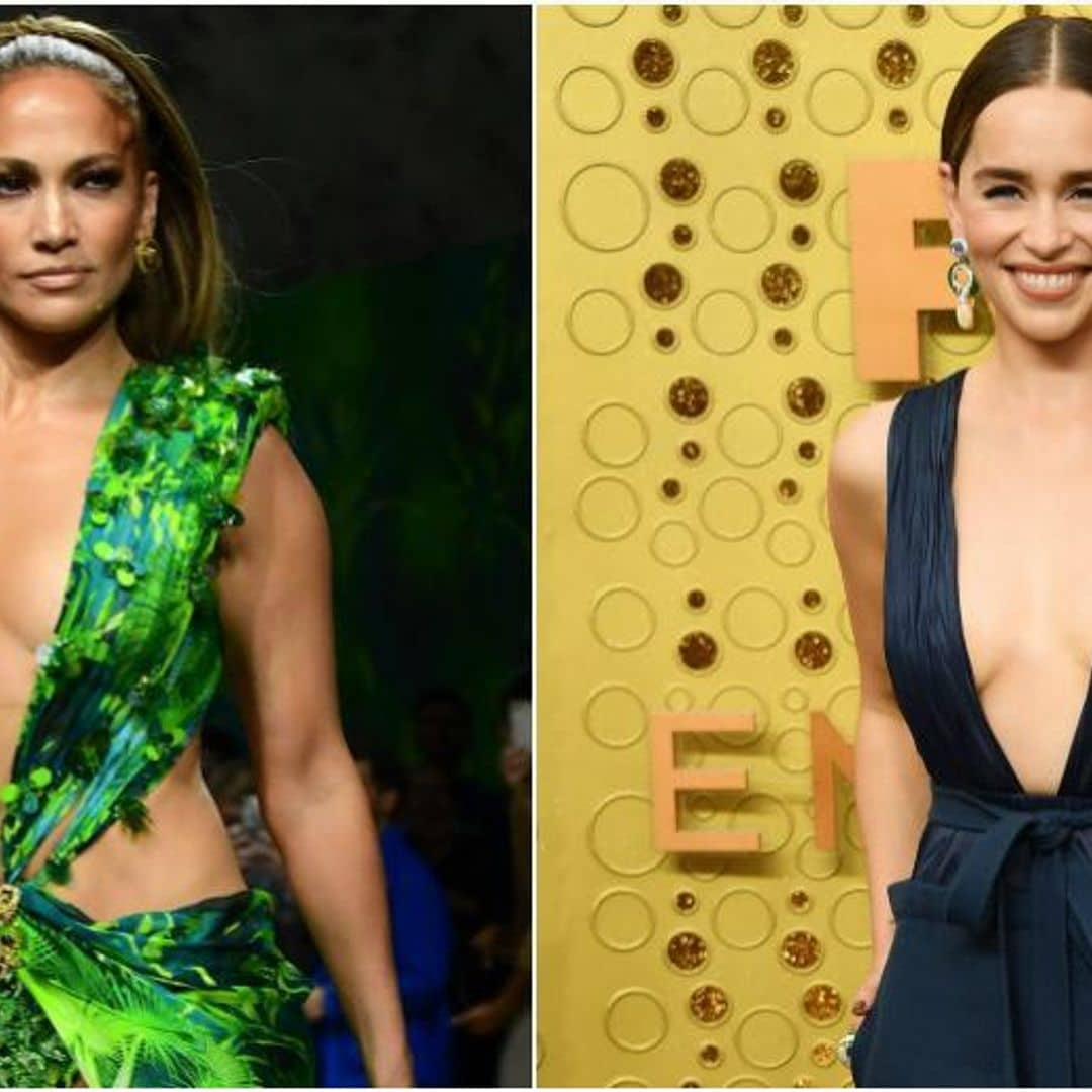 JLo reacts to Emilia Clarke channeling her at Emmys 2019