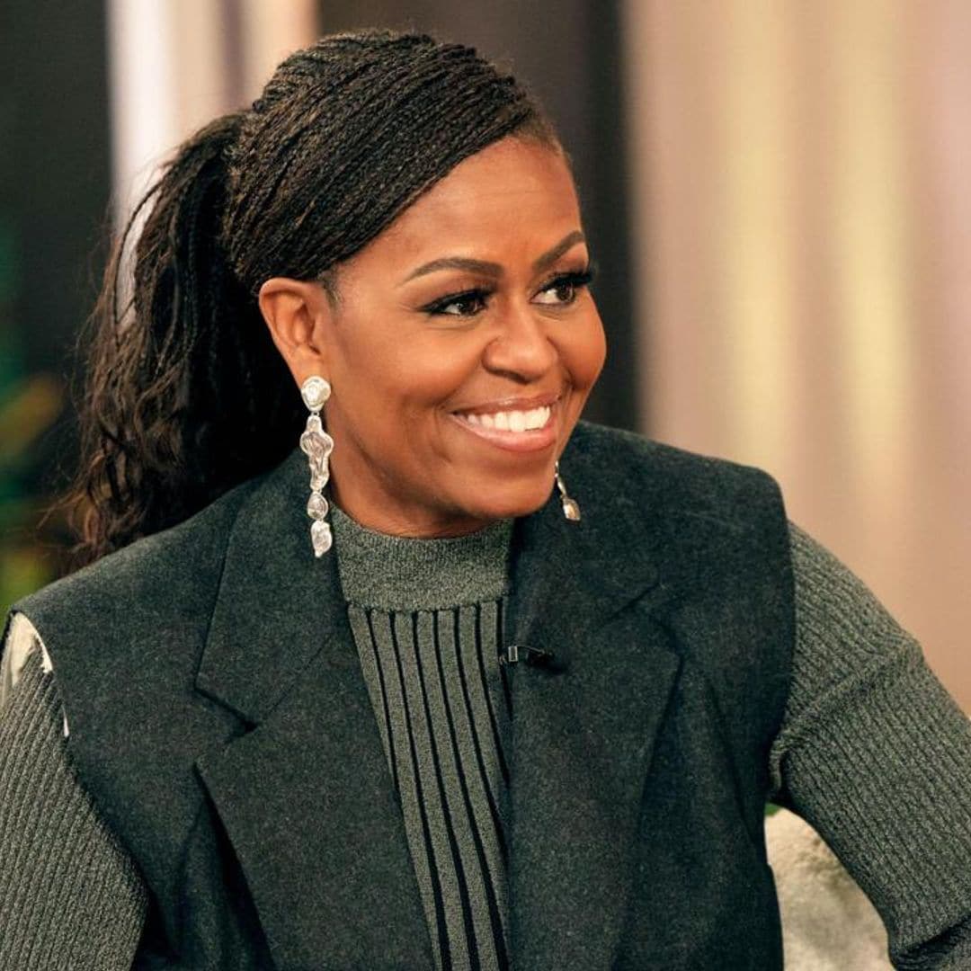 Michelle Obama talks about embracing a new stage of parenting