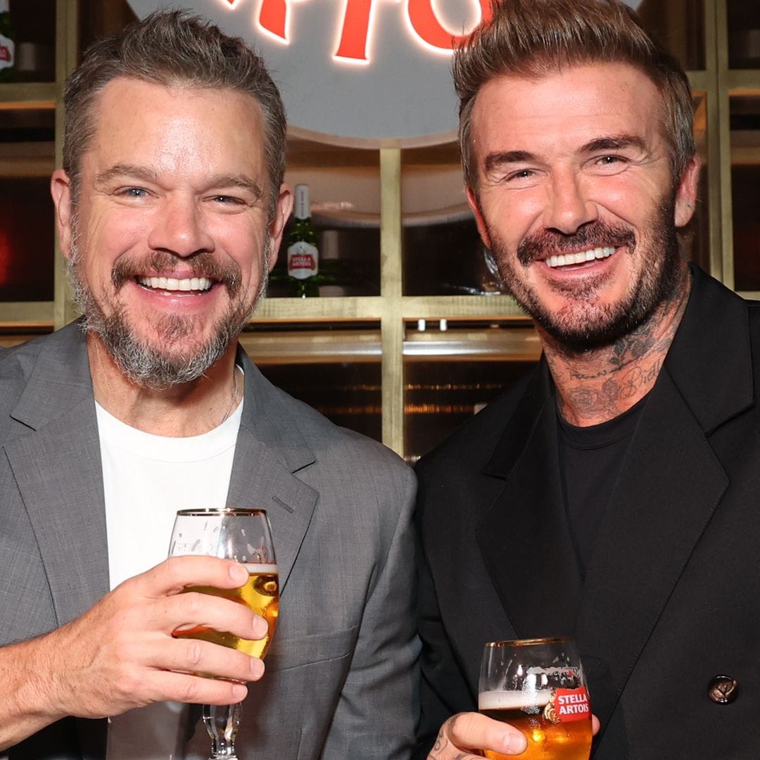 David Beckham & Matt Damon are ‘Long-Lost Twins’ in hilarious Super Bowl commercial