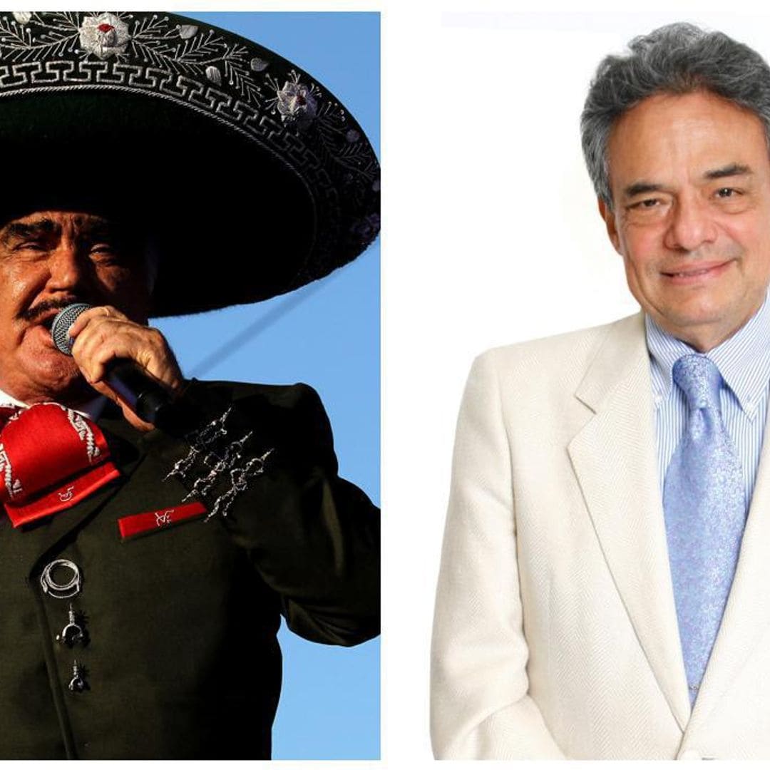 Vicente Fernández pide un minuto de aplausos para su amigo José José