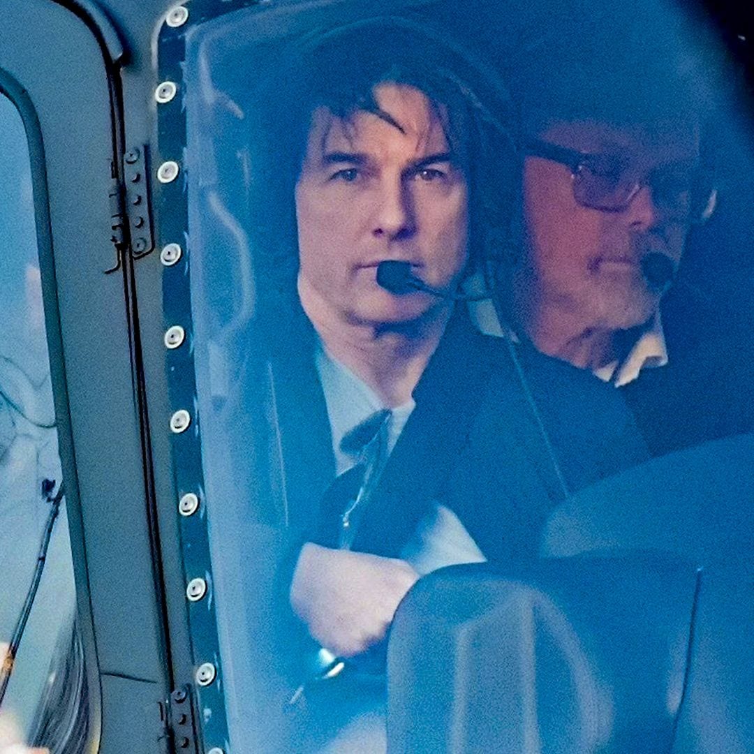 Tom Cruise takes flight—this time with a baby in tow