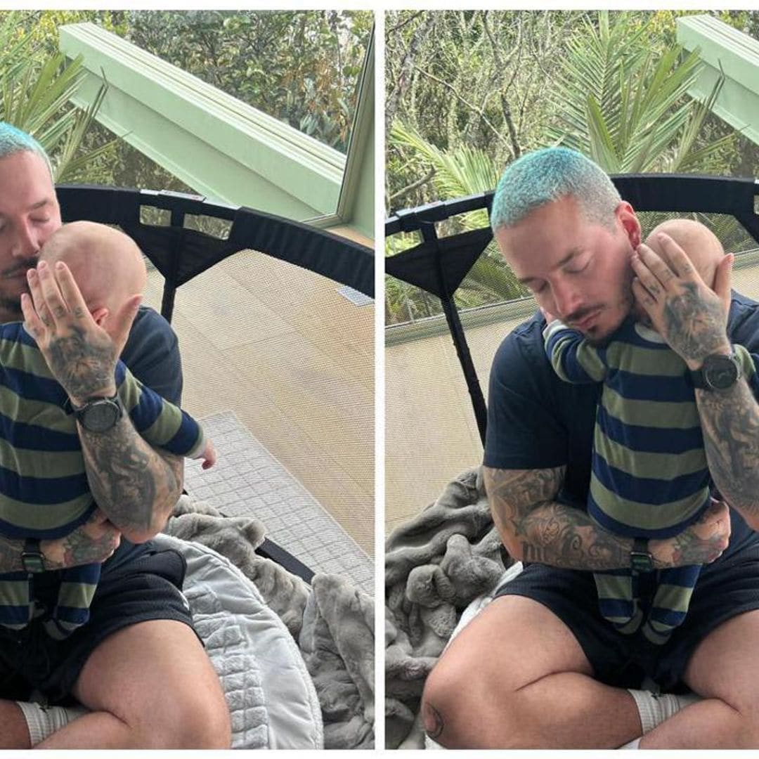 J Balvin reveals his son’s face for the first time