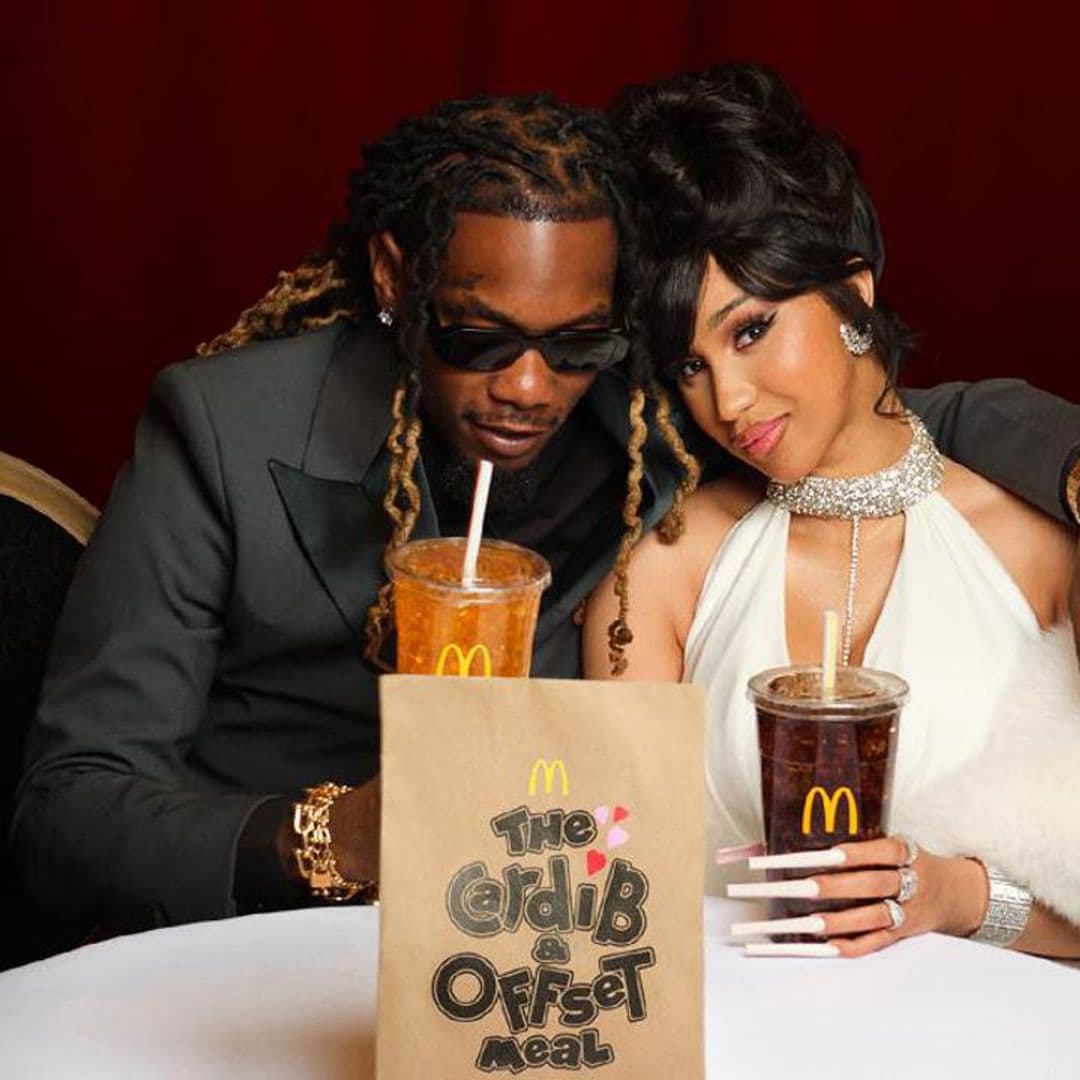 Cardi B and Offset launch the first-ever celebrity duo meal for Valentine’s Day