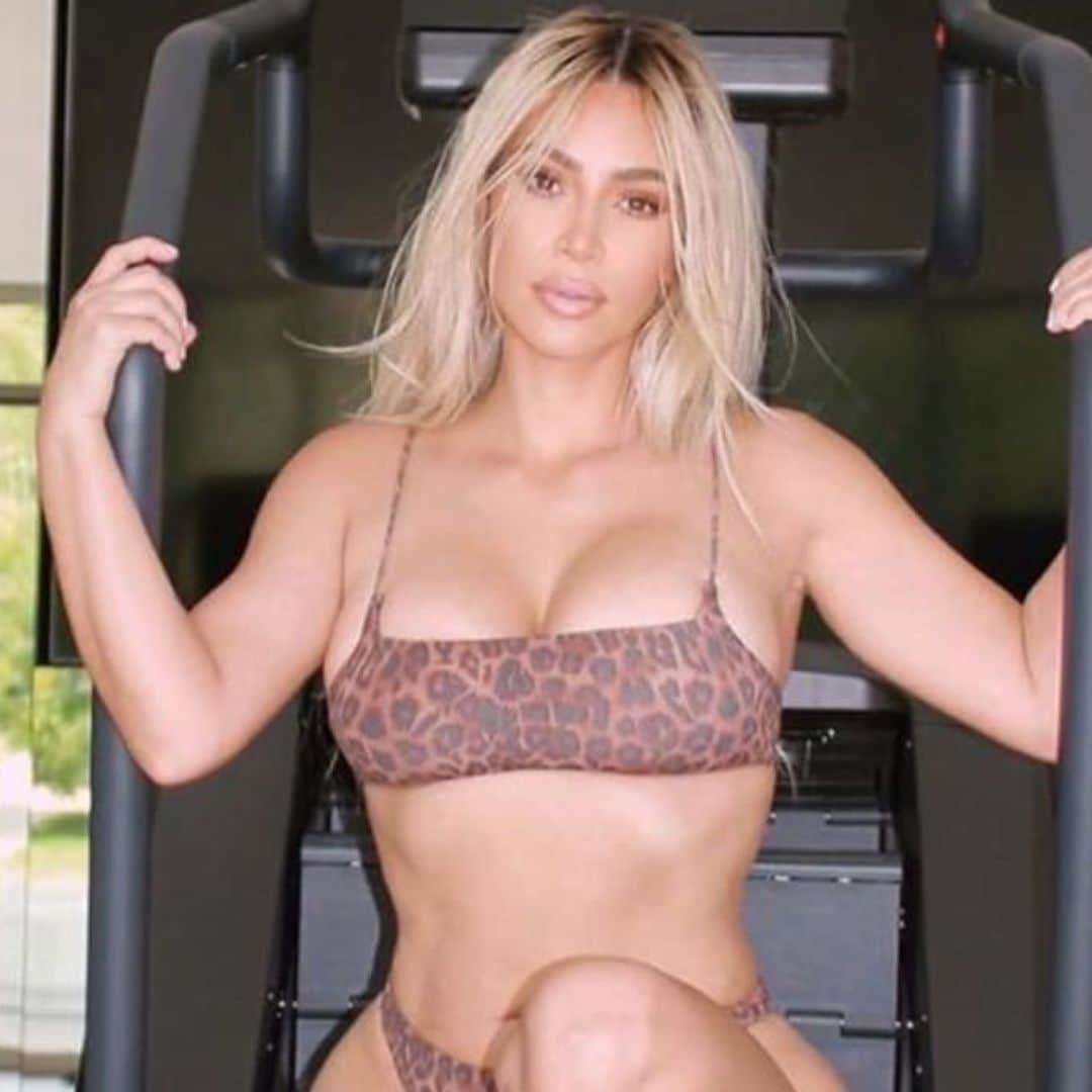 Kim Kardashian keeps in shape with ‘hardest work out of her life’ - try it for yourself